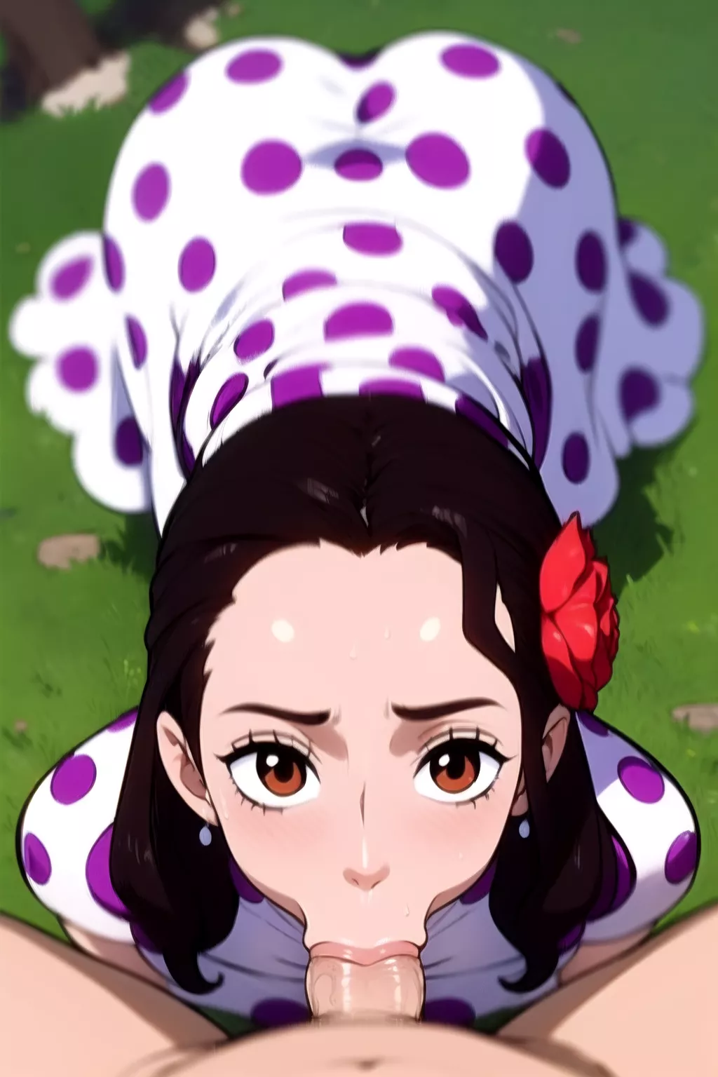 I love that face of viola.Great blowjob