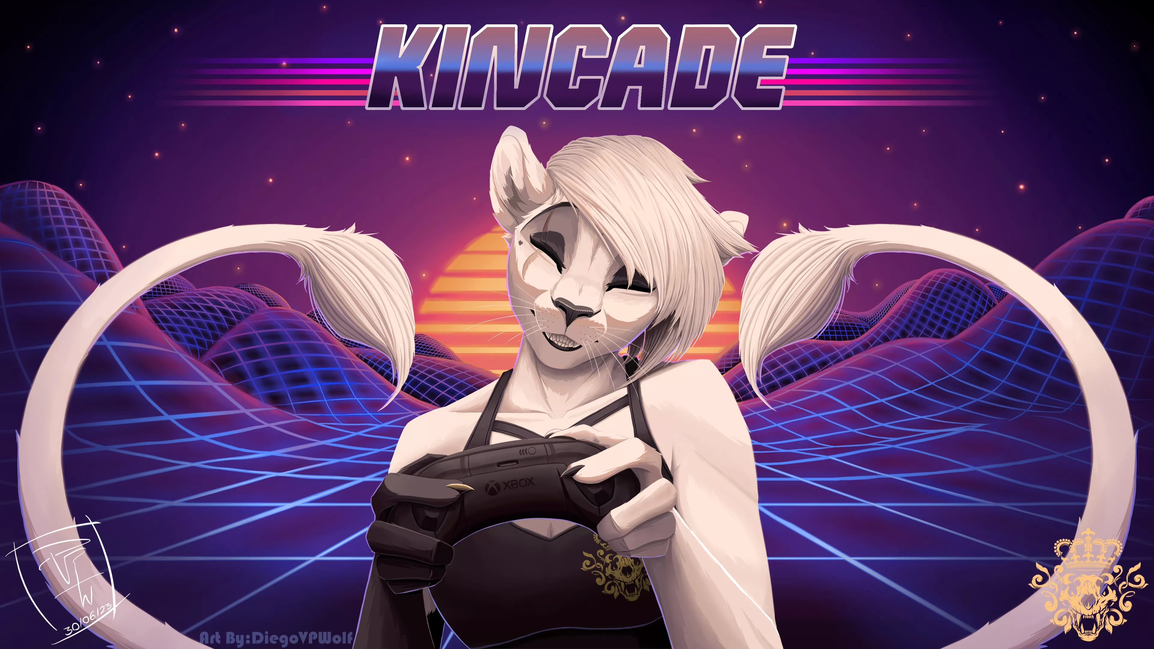 Kincade An Adorable Feline - Art By Me ^^
