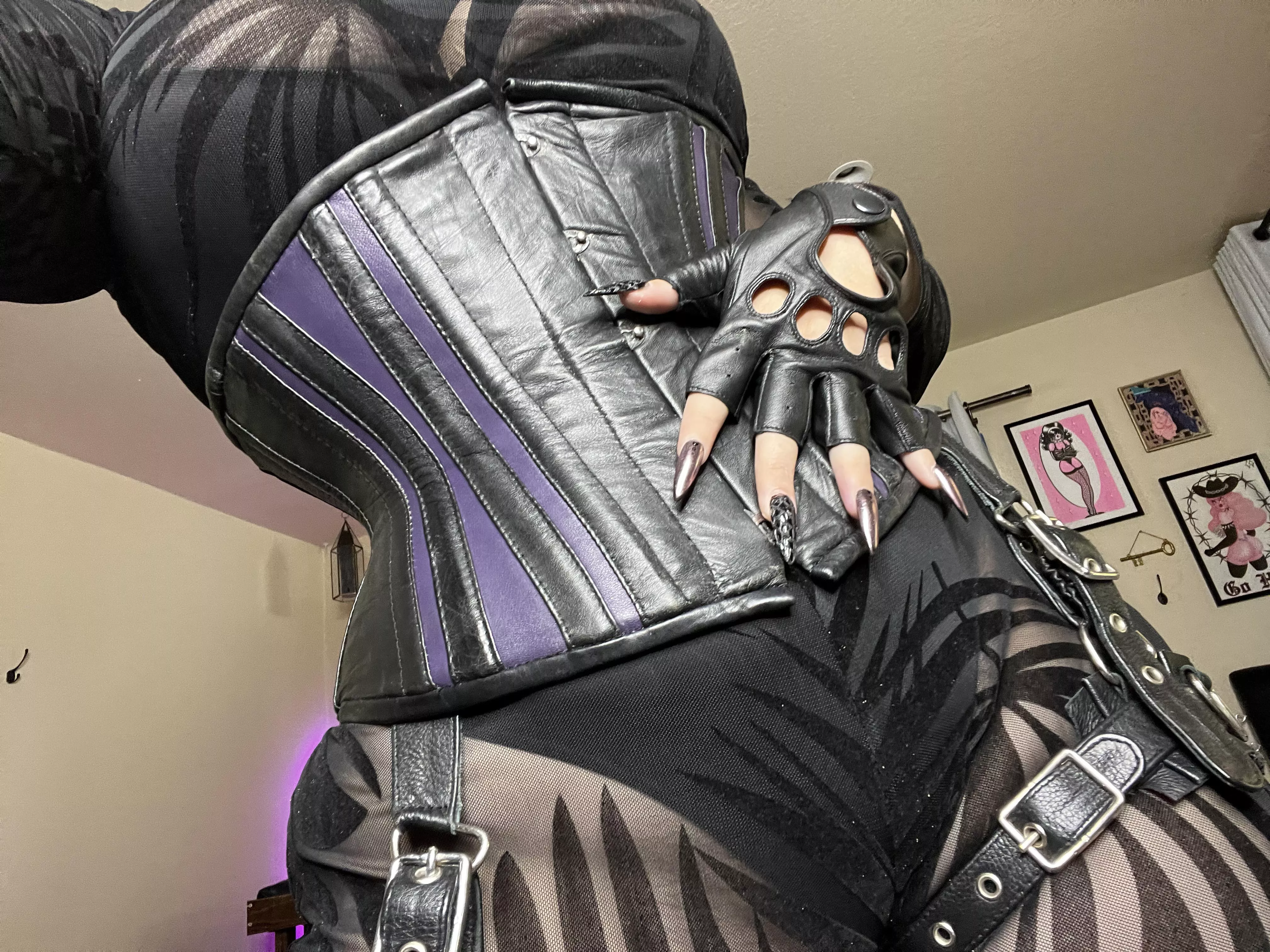 Leather over mesh makes me drool