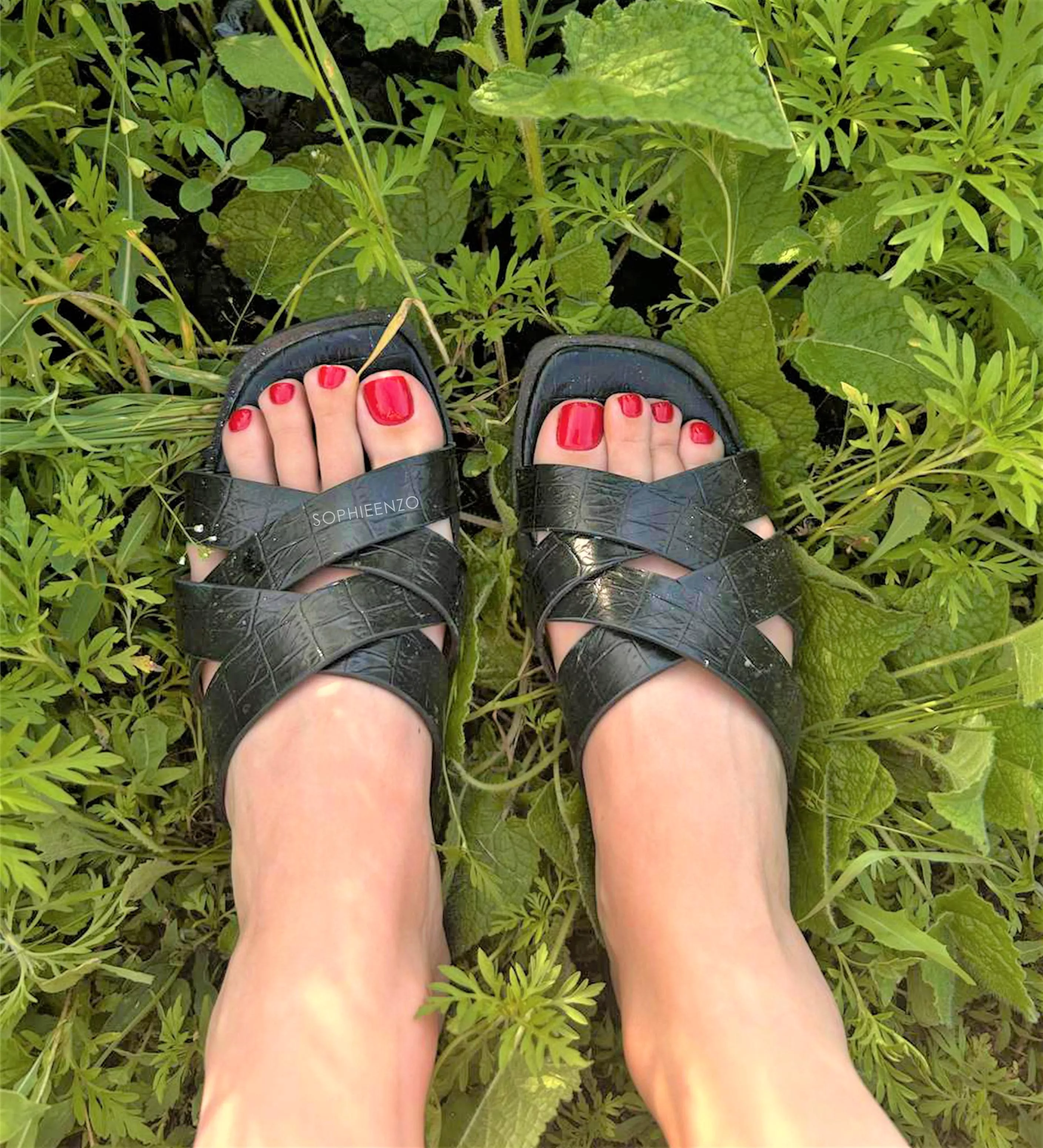 Lick each of my toes