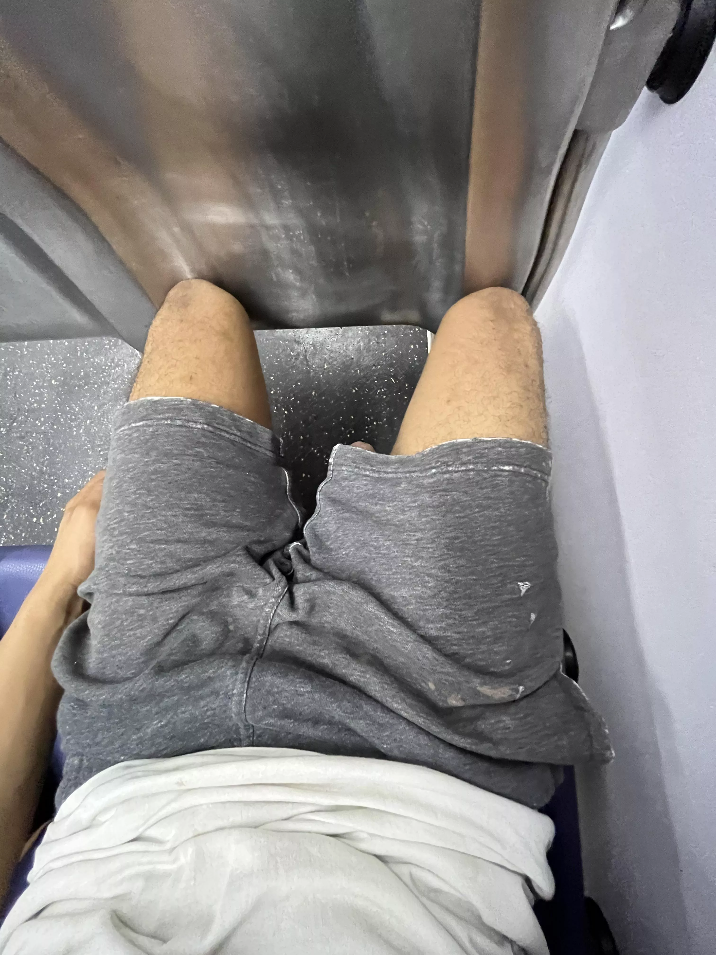 Massive package on the train in public