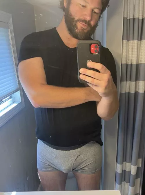 My modest bulge lol