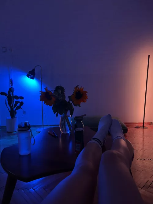 My naughty tongue longs for a portion of your warm milk