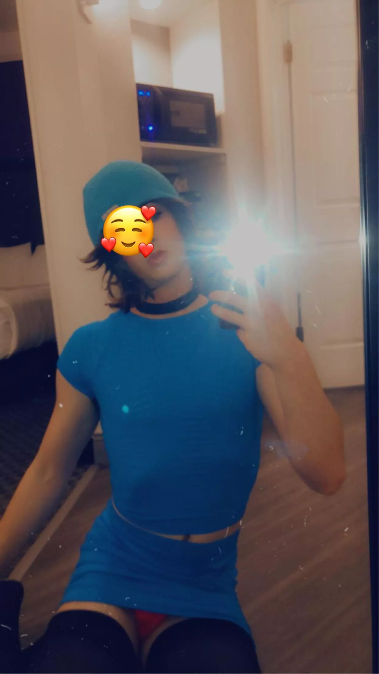 On my knees waiting for daddy