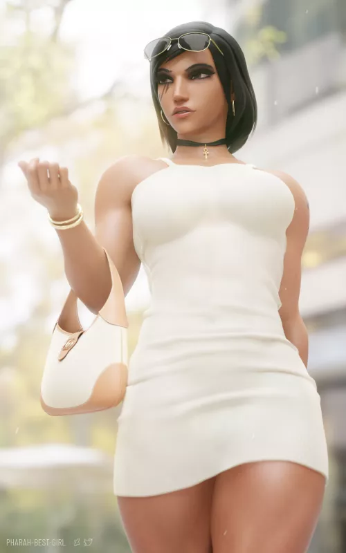 Pharah out for a stroll (pharah-best-girl)