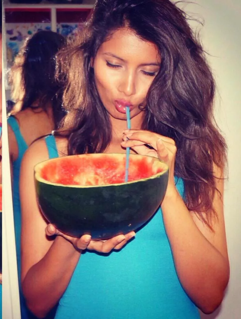 Saharaui girl in summer