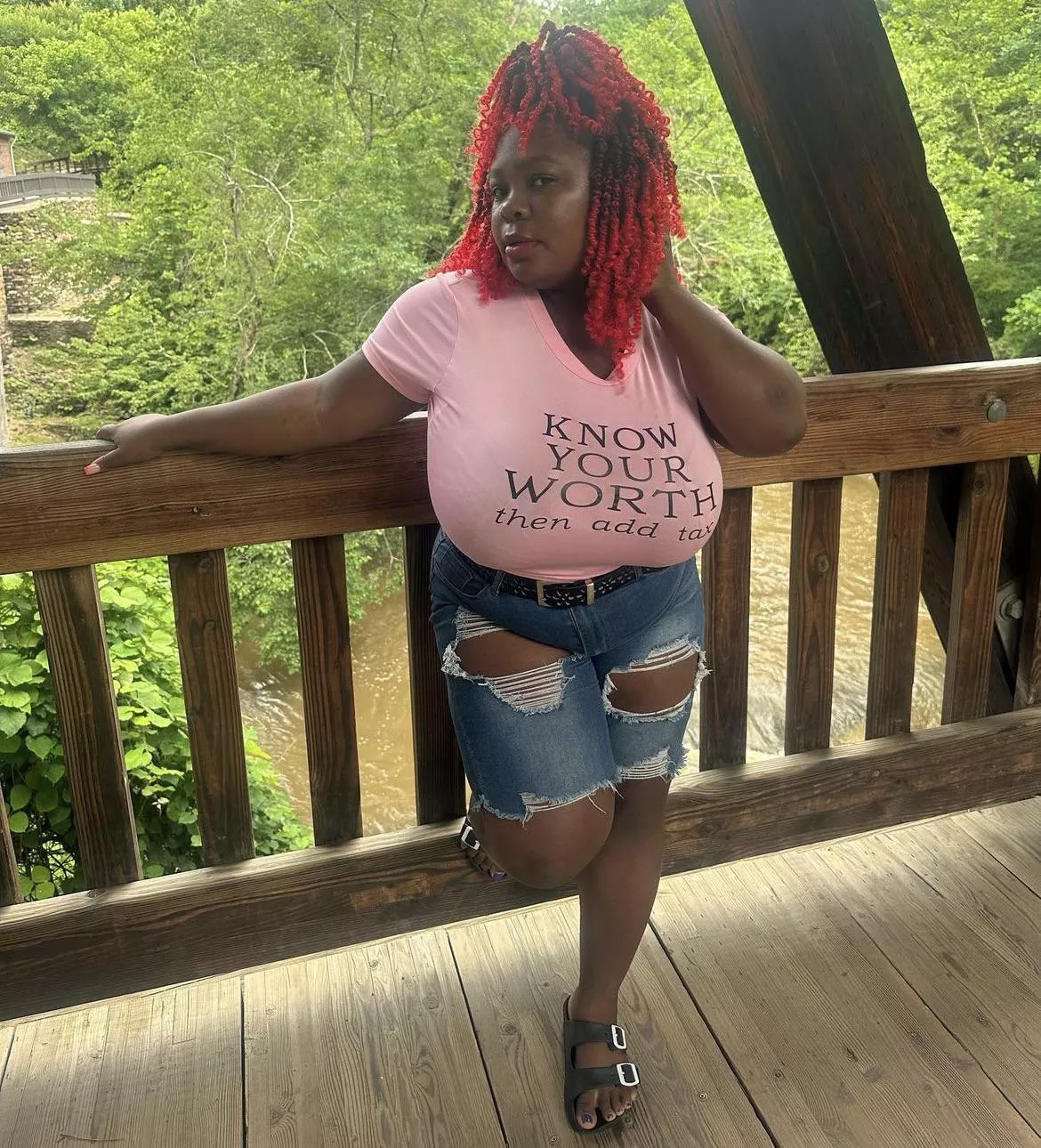 She definitely knows her worth!!