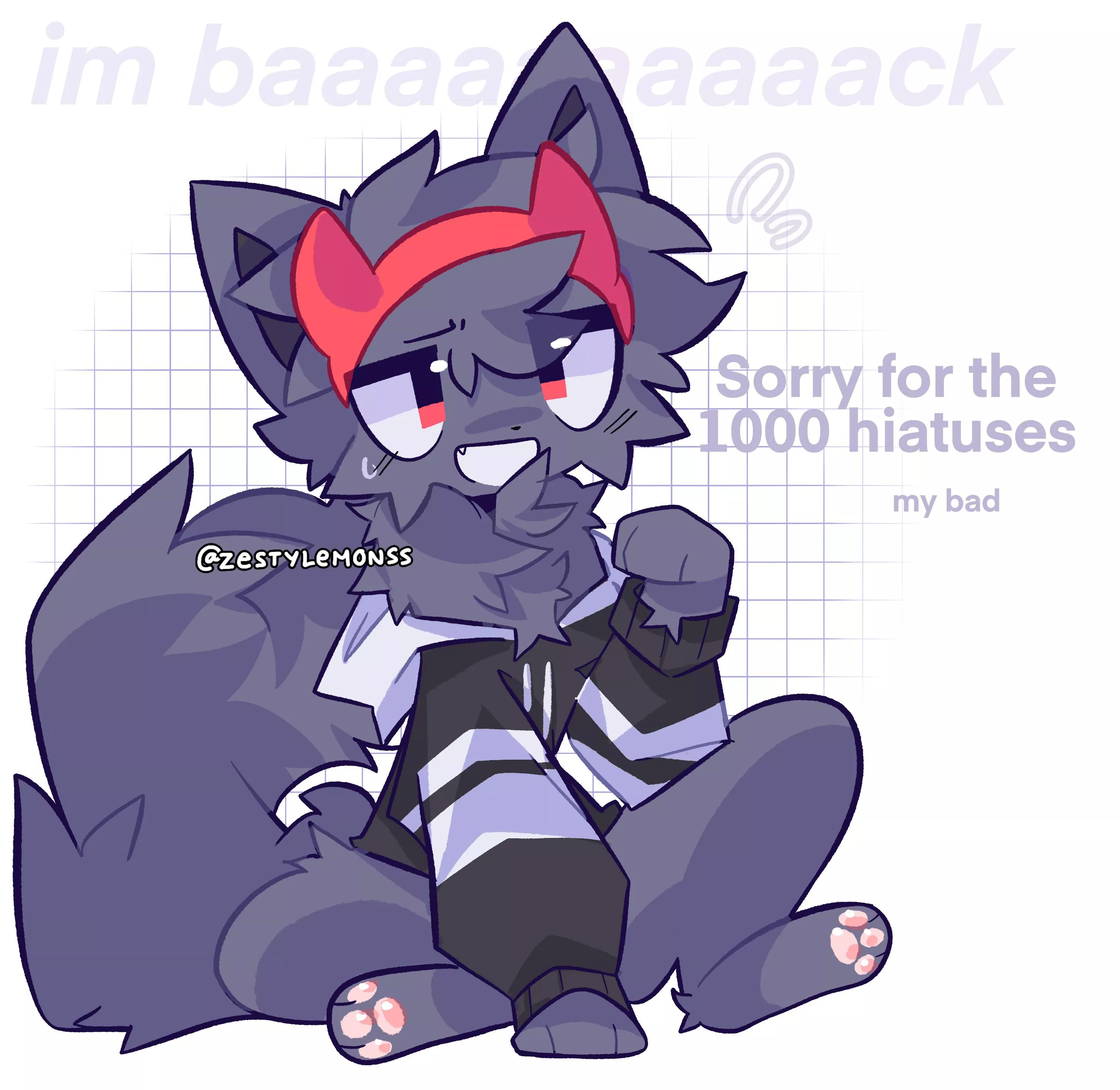 she’s back [ art - me: @zestylemonss on twitter ]
