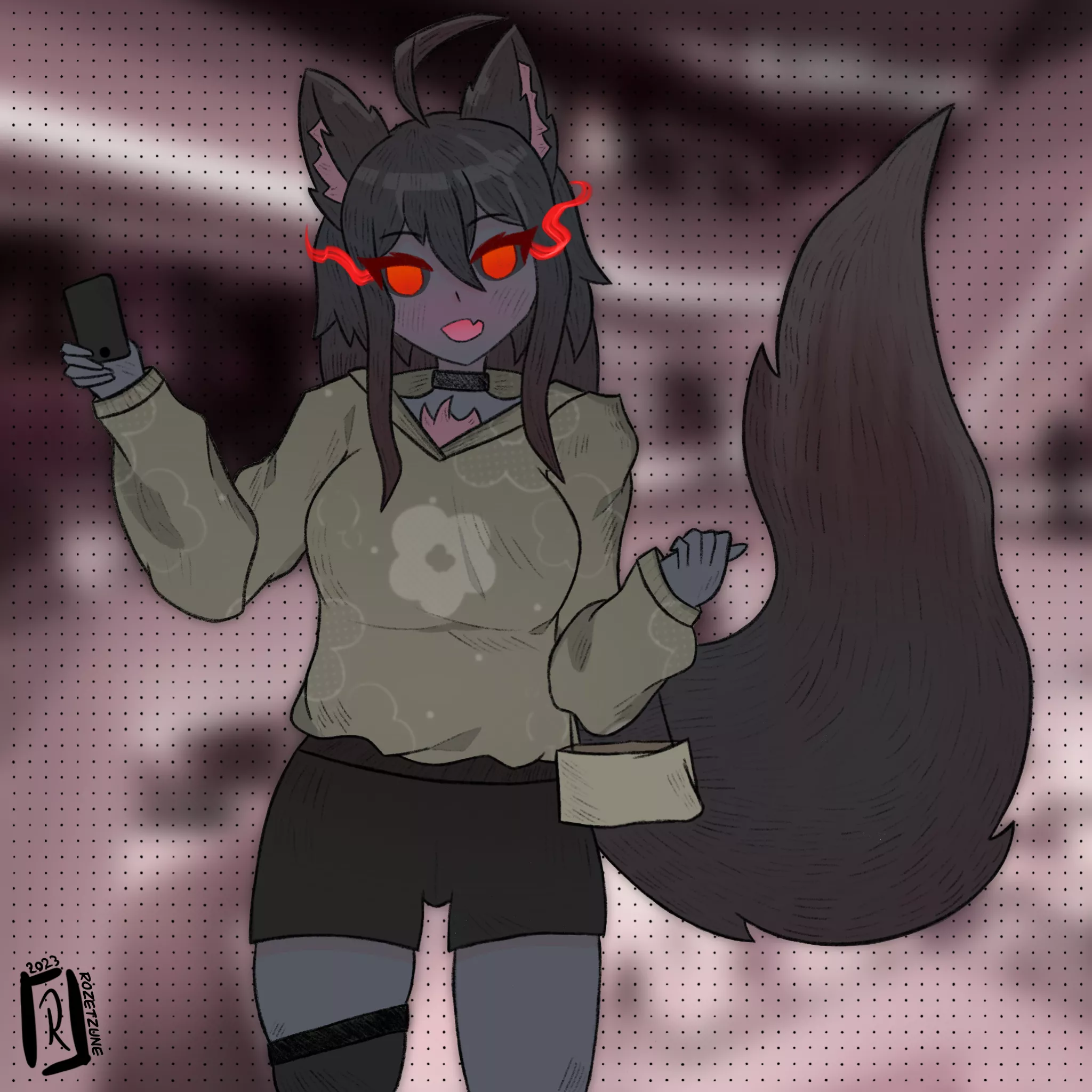 Shopping center pupper (Rozetzune)