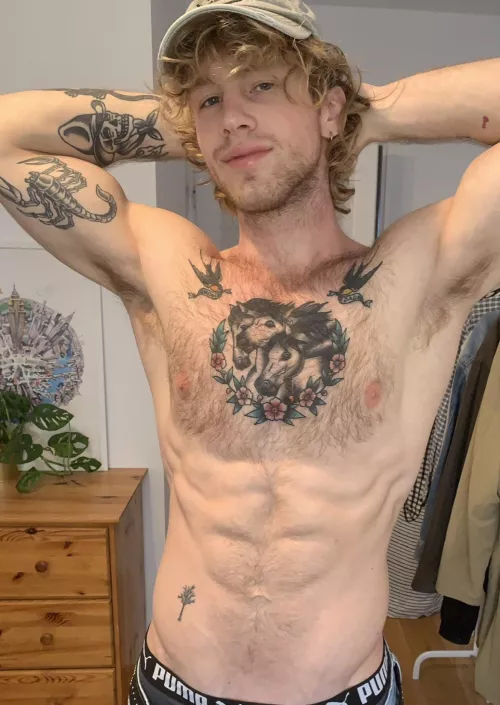 Smiling goofy cause I’ve tried to lick em by myself