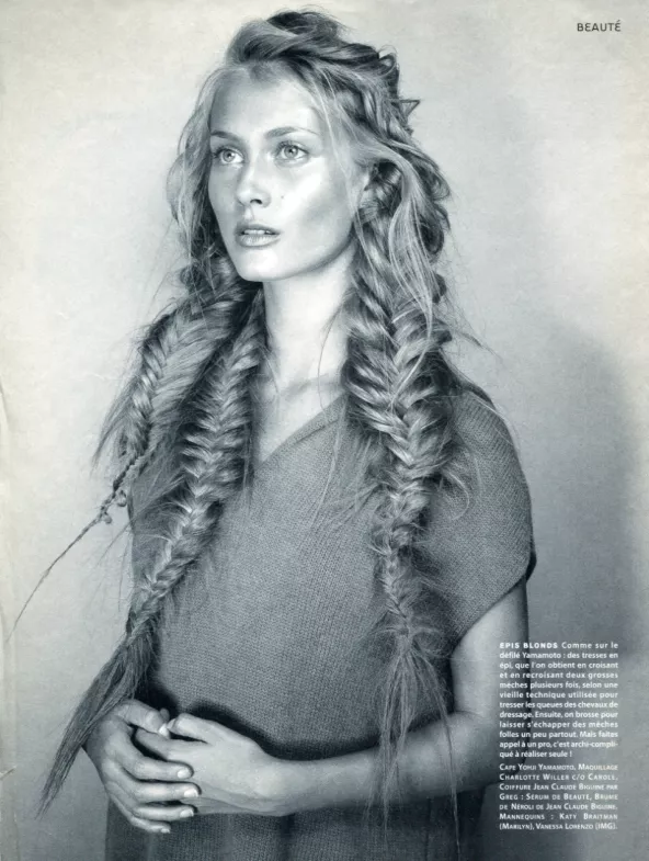 Spanish model, Vanesa Lorenzo in 2000s