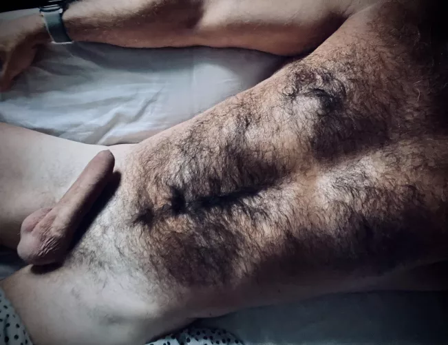 Tanned chest and soft hair for you (50)