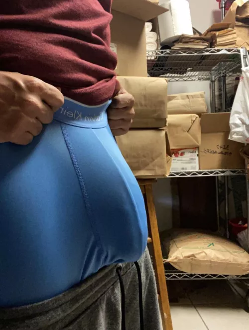 *the sound of fabric stretching*