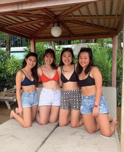 Which Asian would you want to remove her shorts?