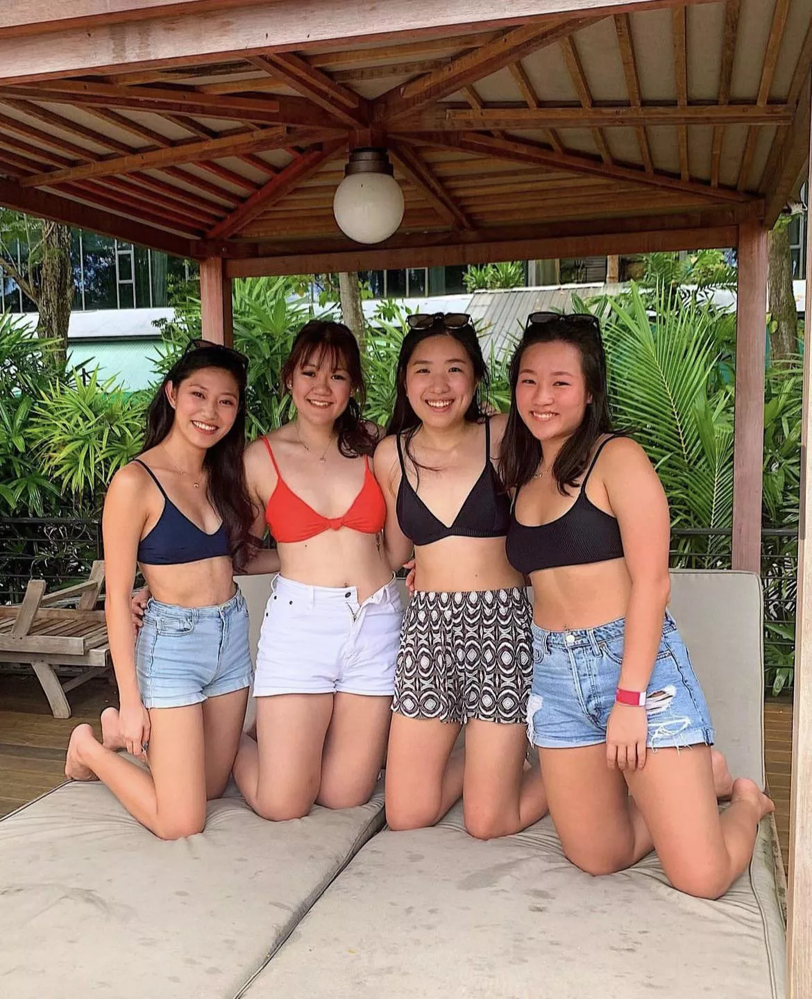 Which Asian would you want to remove her shorts?