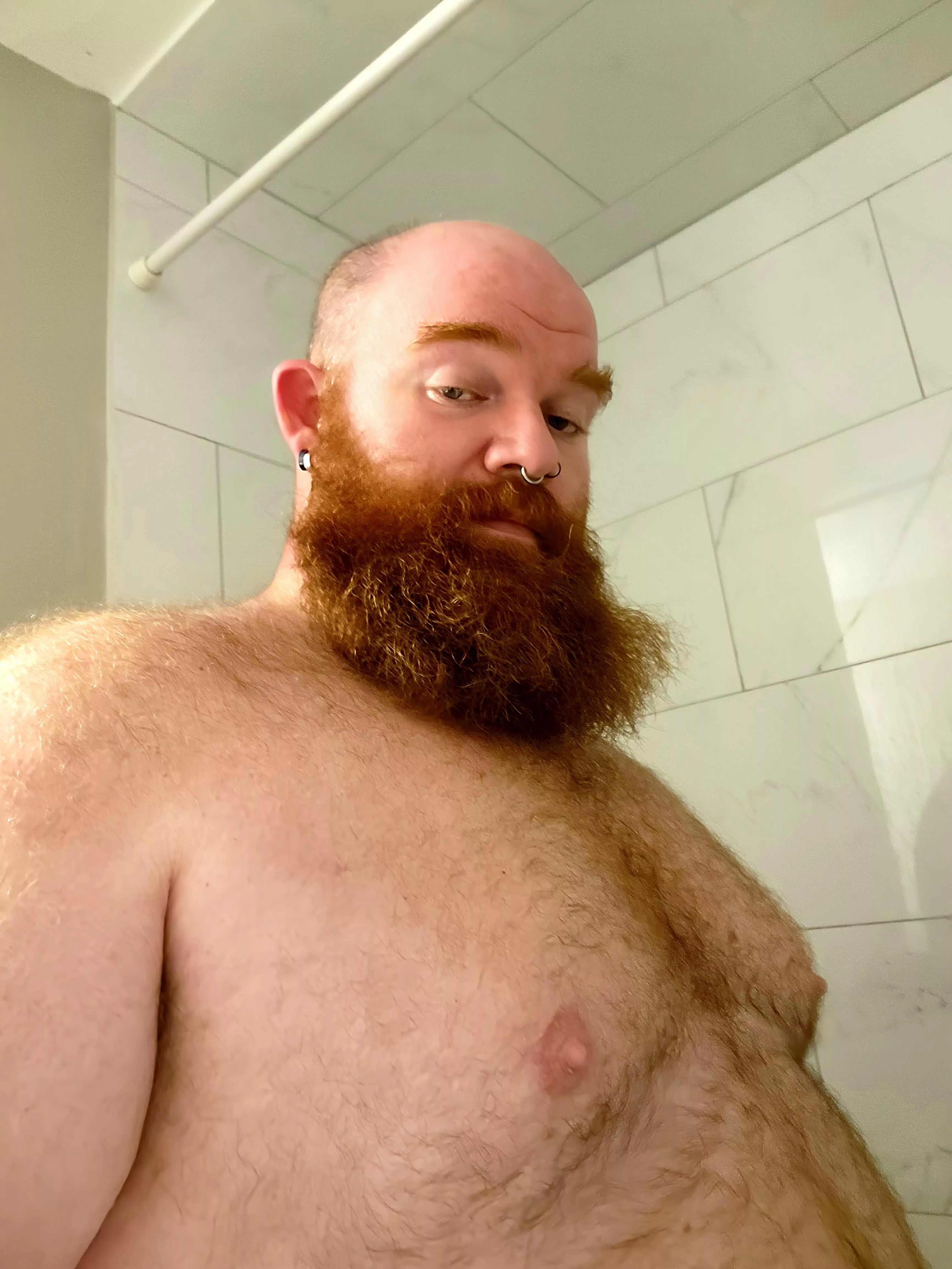 who's jumping in the shower with me?