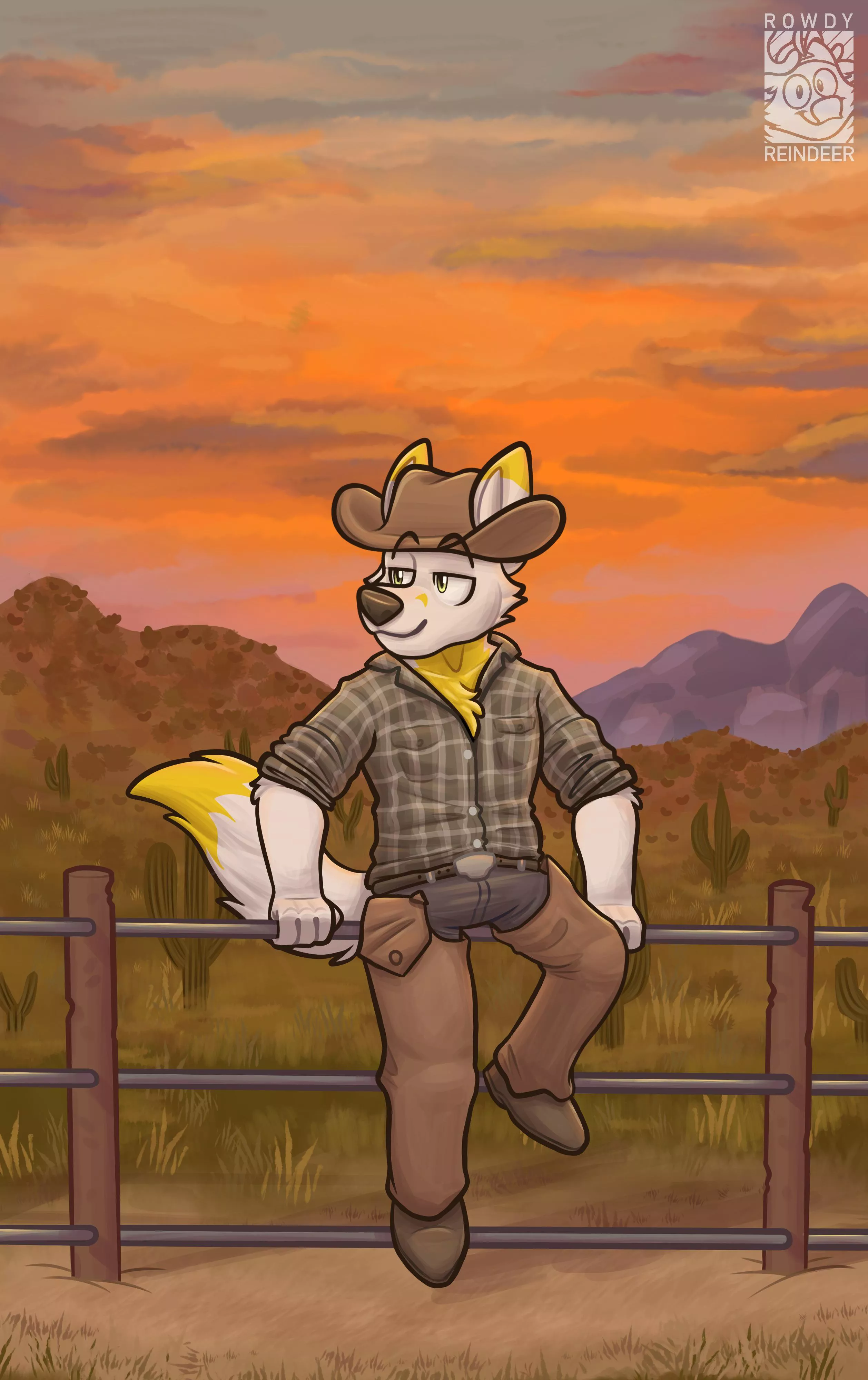 Yee haw (art by me)