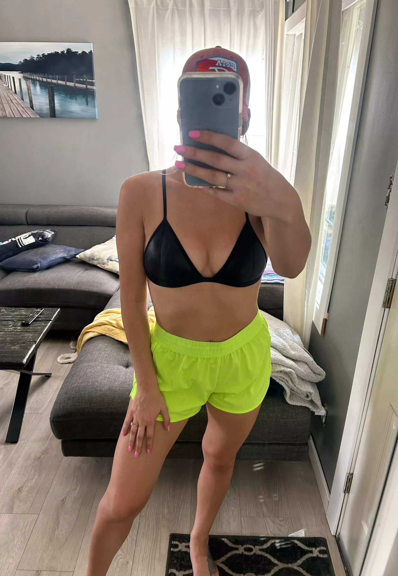 About to go to the lake with my hubby and all his hot friends