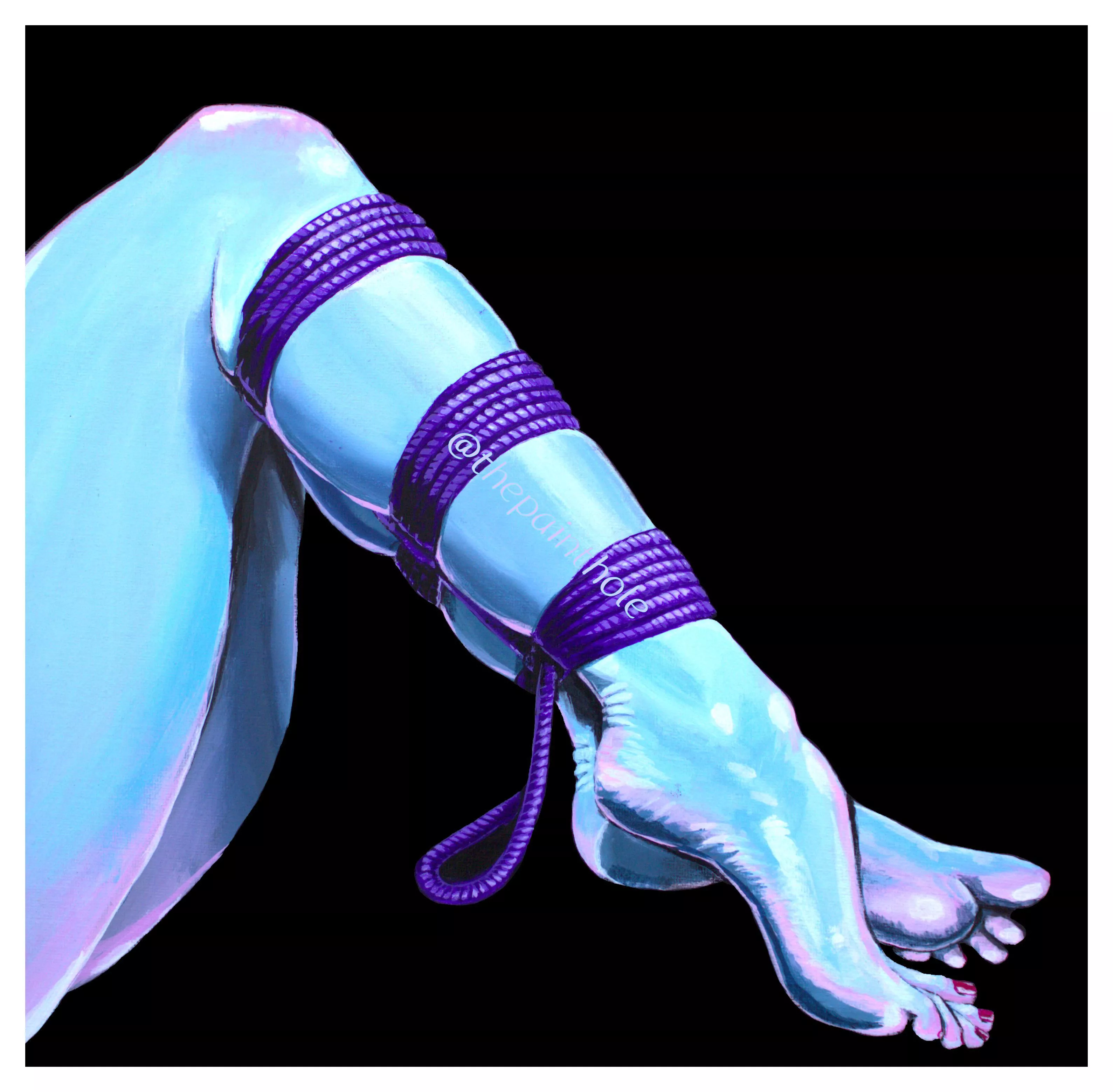 Acrylic 12x12 painting by me. Enjoy!