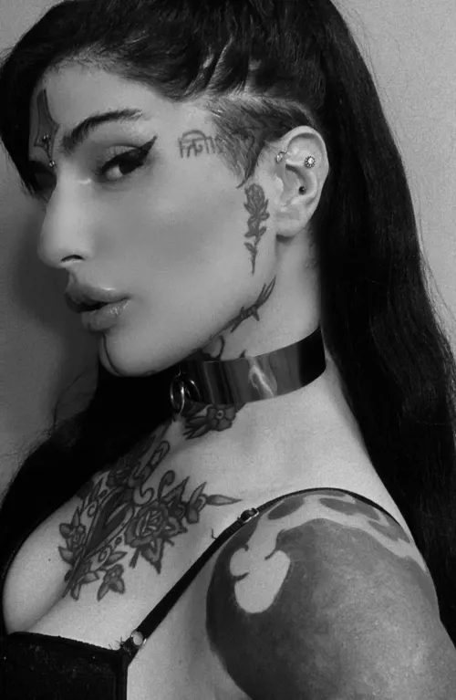 Black and white mistress