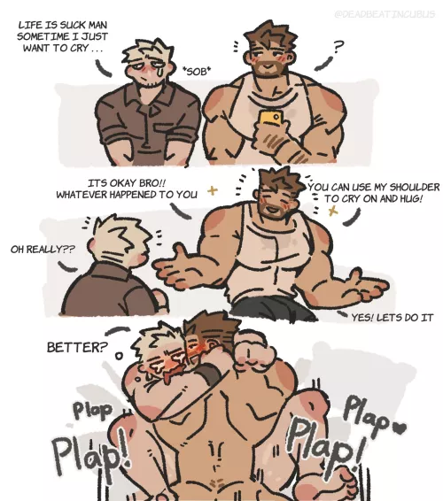 Cheer up the bro [Original]