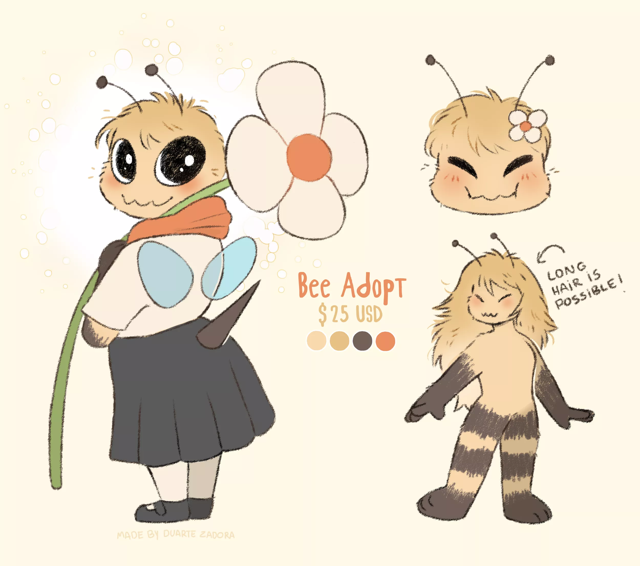 Does a bee counts as a furry character?