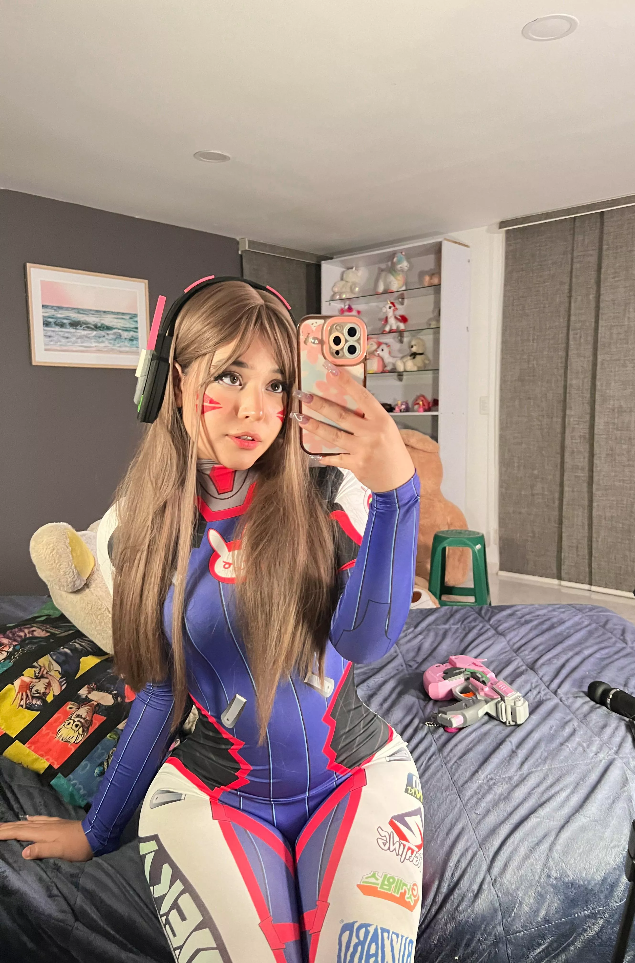 Dva from overwatch by Ana Nunez