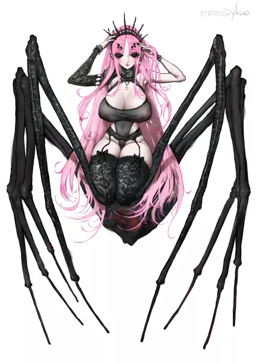 Gothic Arachne OC (@Ykixa), i am open!