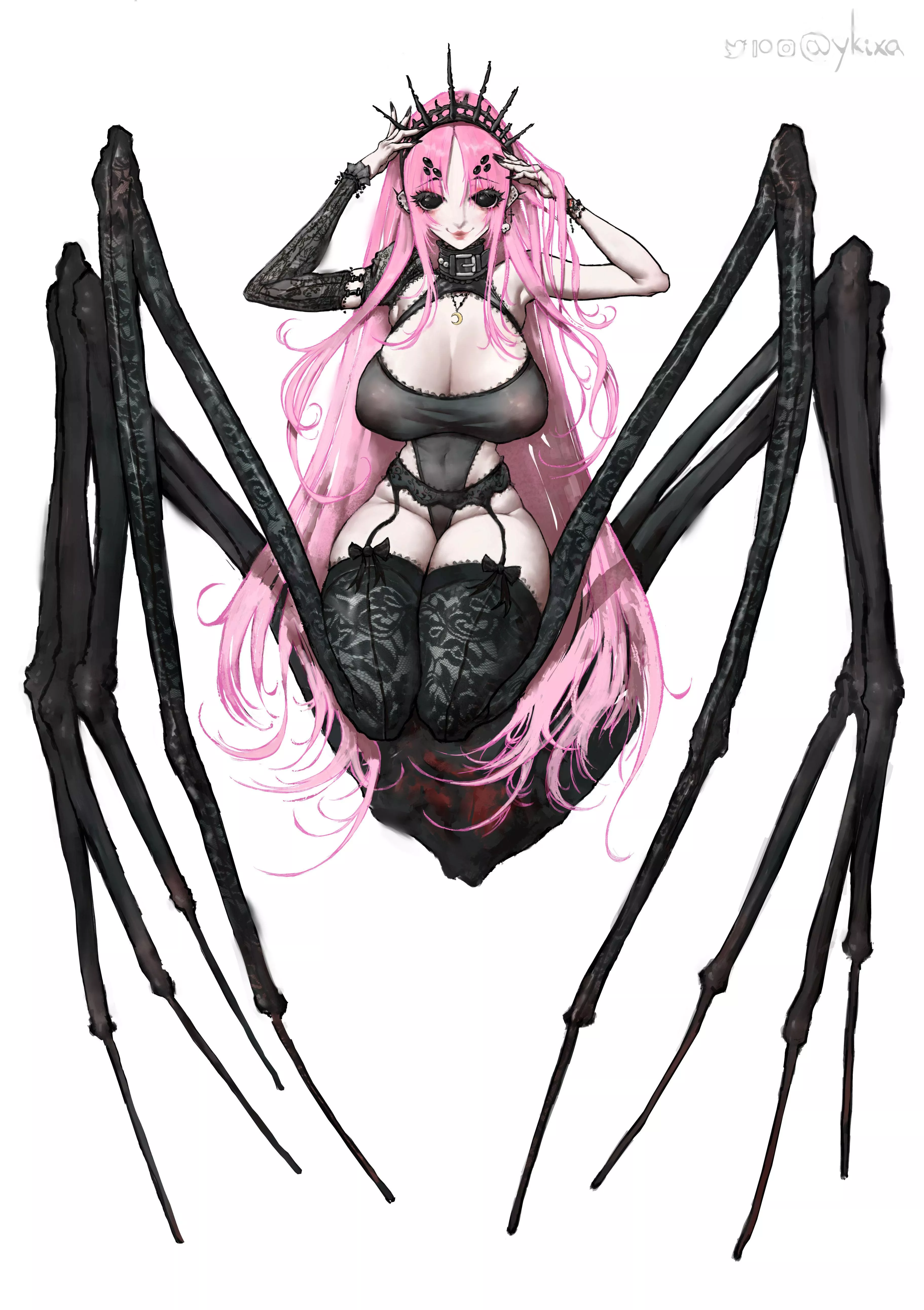 Gothic Arachne OC (@Ykixa), i am open!