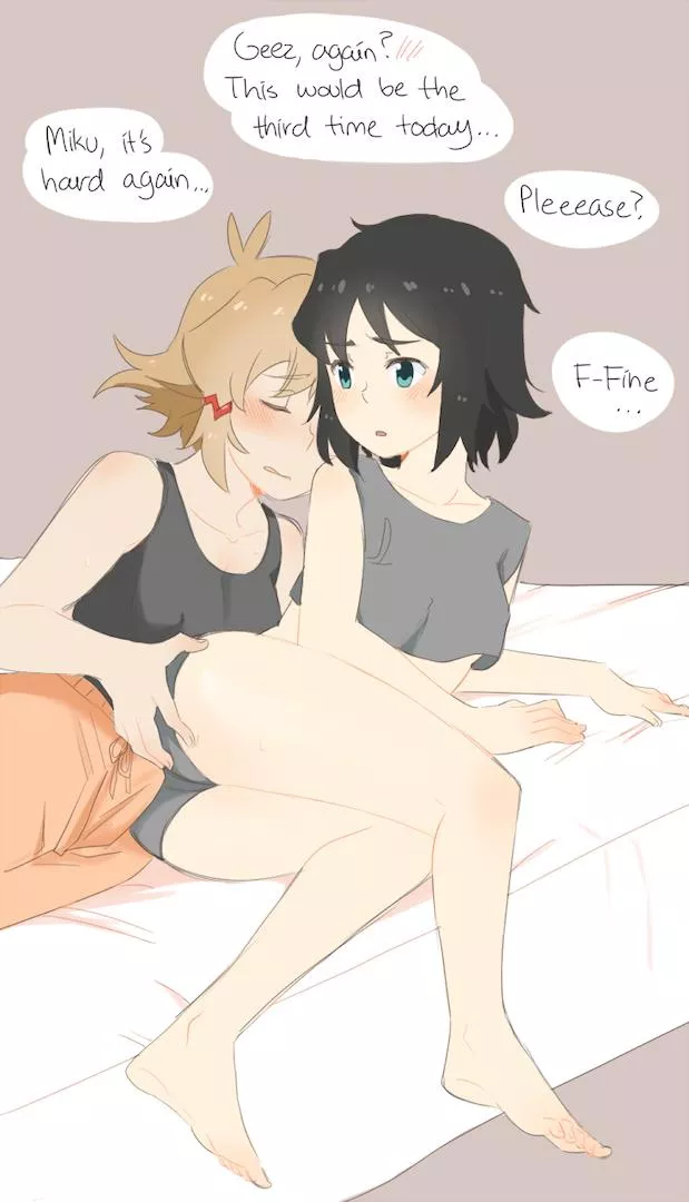 Hibiki is needy (Ange) [Symphogear]