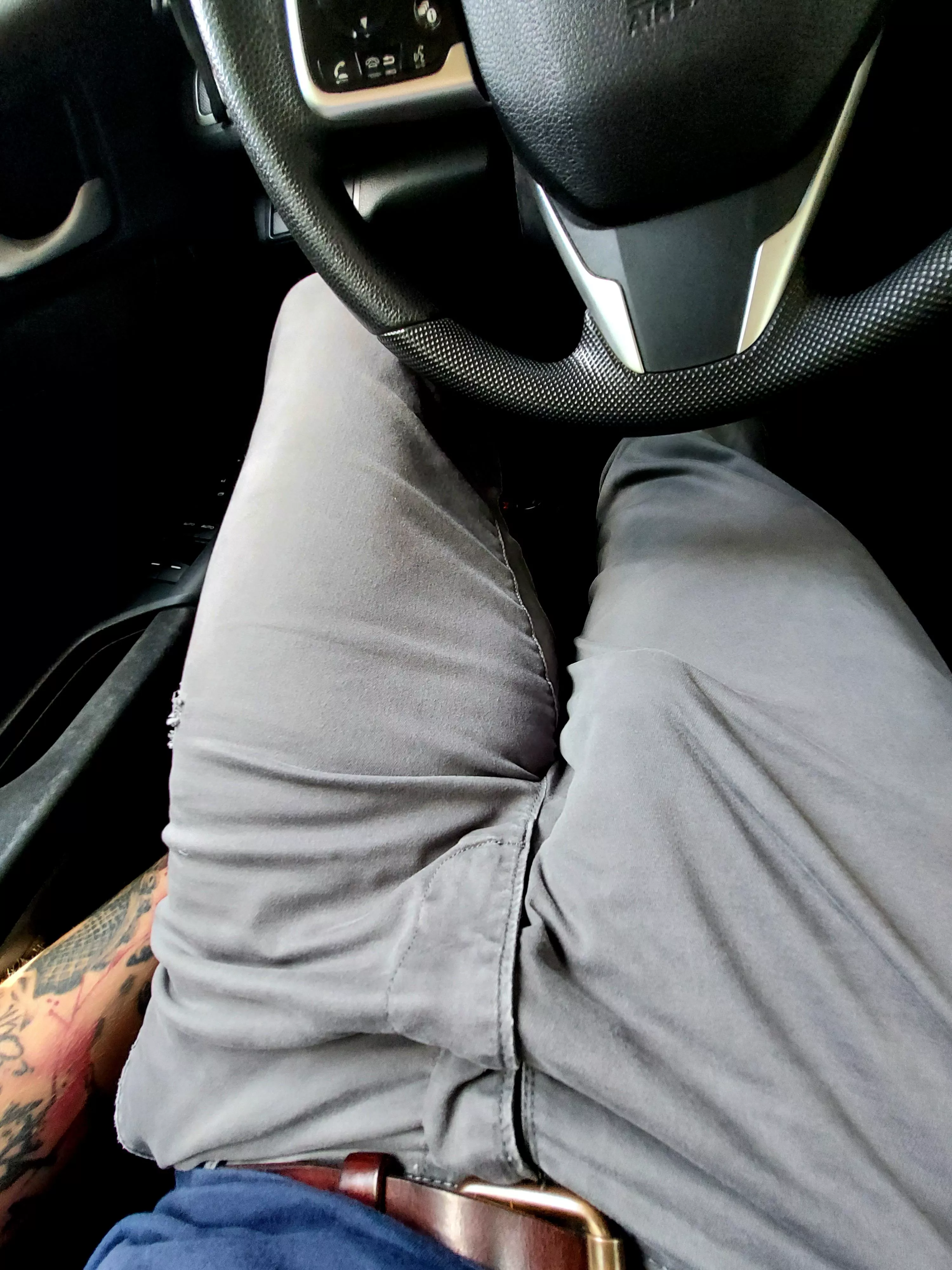 I think I'm gonna free ball more often, it's so much more involved.