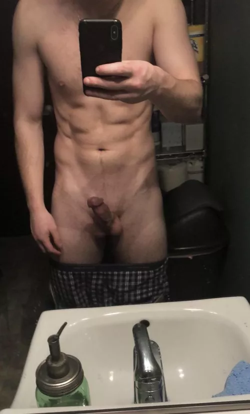 If I showed my cock in front of you what would you do?