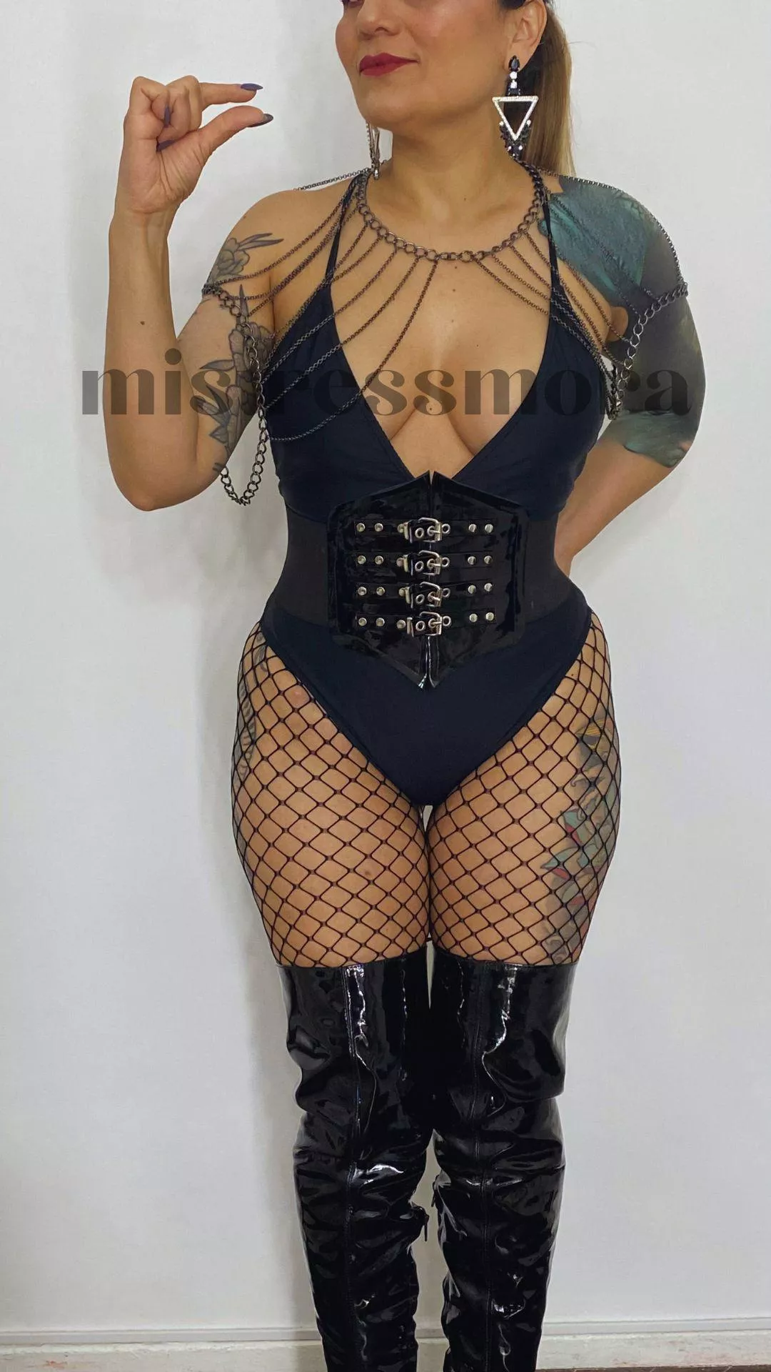 I'll put your little dick in a chastity lock while I use your holes