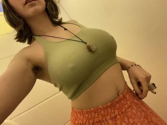 It was too cold [f]or this outfit today