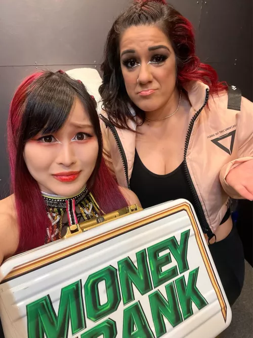 IYO SKY and Bayley