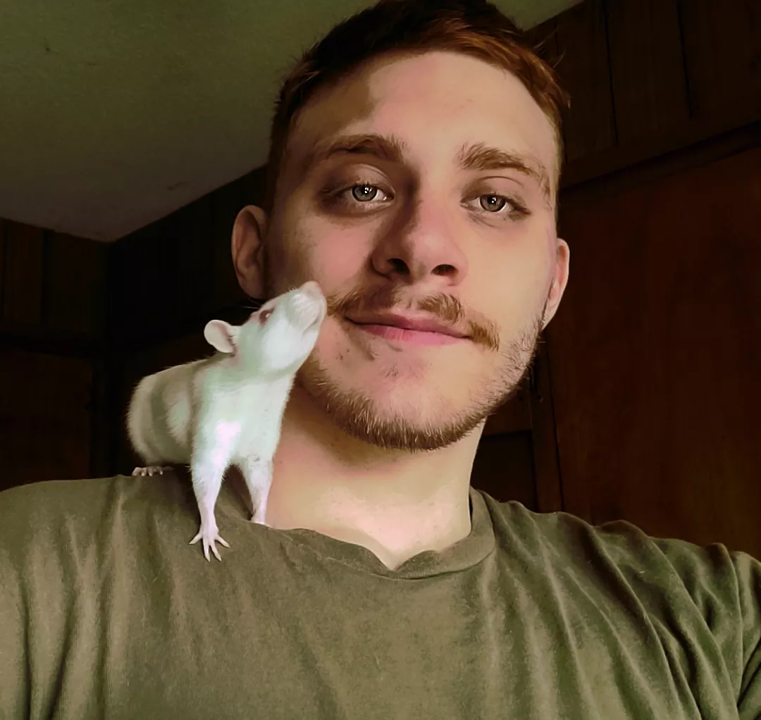 Just a boy and his rat