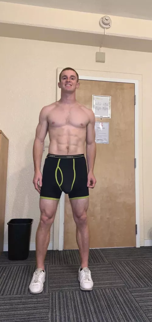 Just got done working out legs, can you tell?!