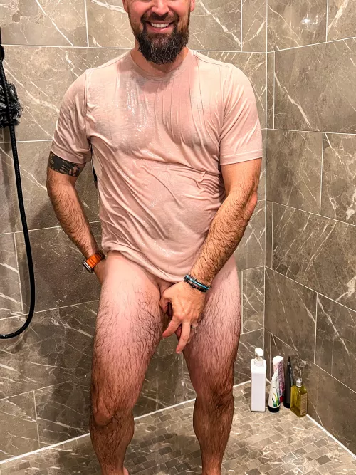 Just showering. Nothing to see here. [39]