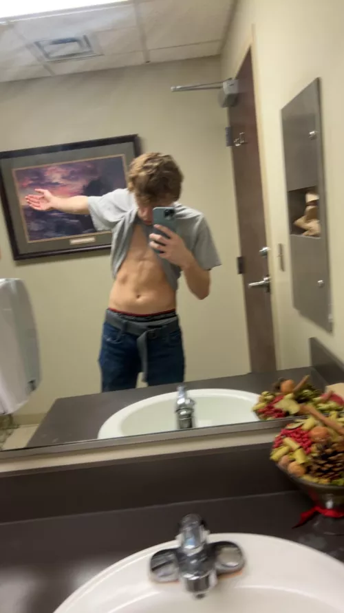 lowkey horny in a public bathroom.. does anyone else have this problem