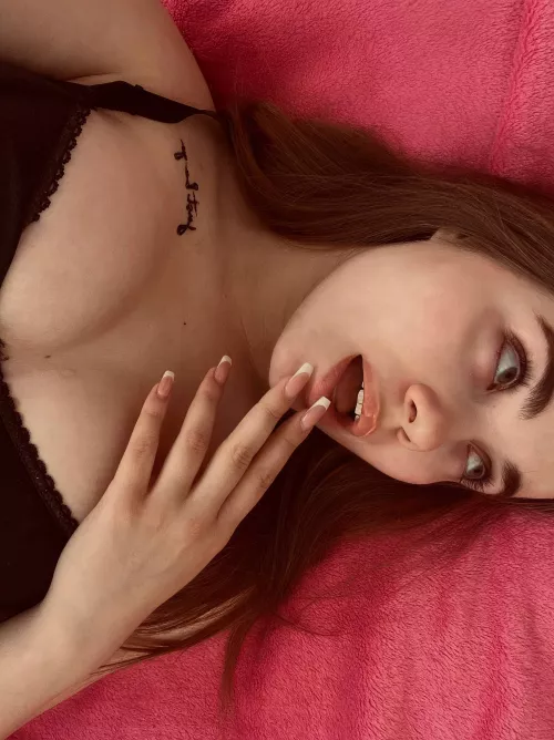 mmm... How I like to imagine you caressing me with your gentle hands