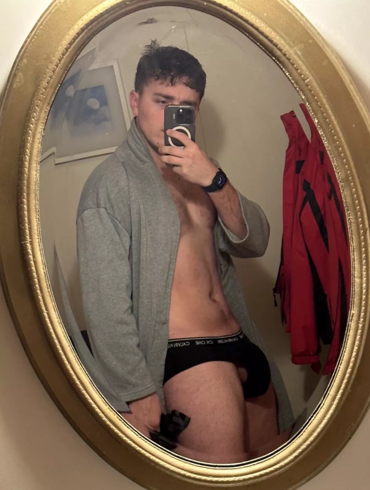 My Calvin’s are too small for my junk.