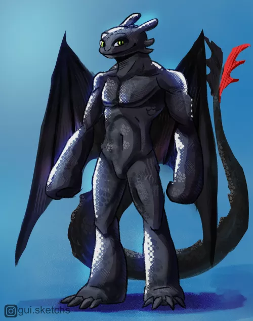 Night Fury (Art By Me)