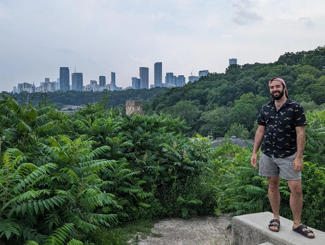 Out exploring trails