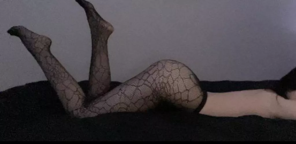 Rip my fishnets?