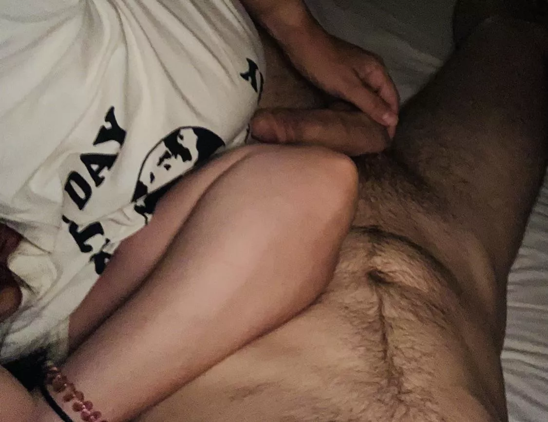 She’s went or a shower. Are you ready? Want to surprise her when she’s coming back