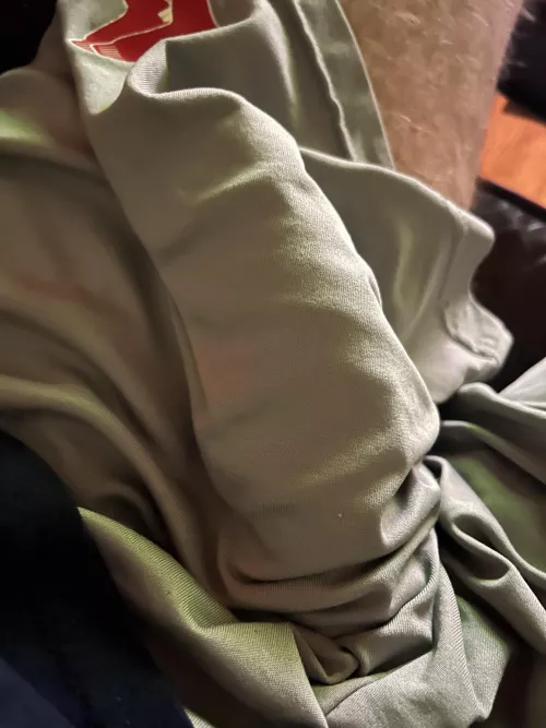 Showing through my shorts..