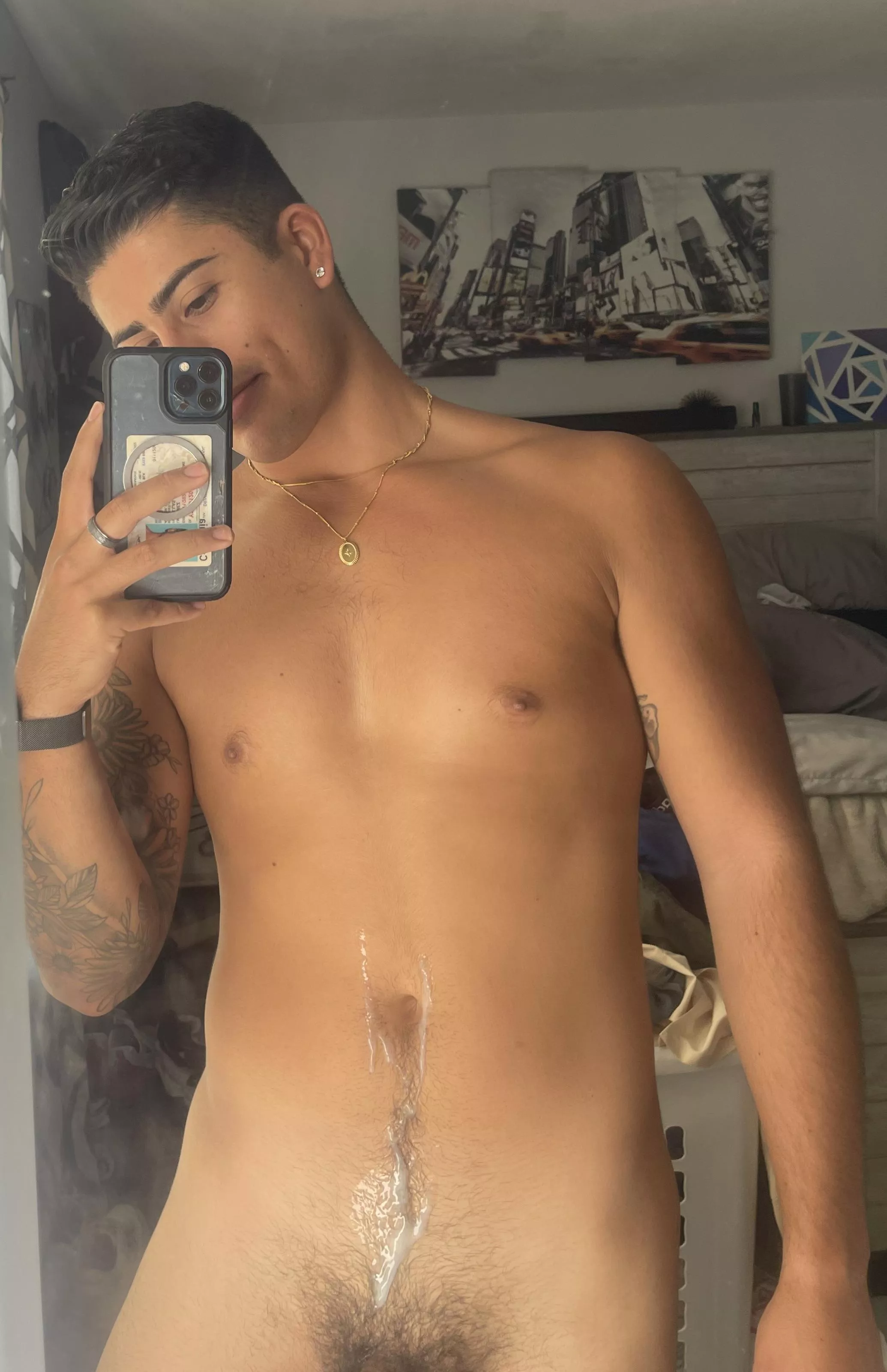 Wanna help me clean it up?