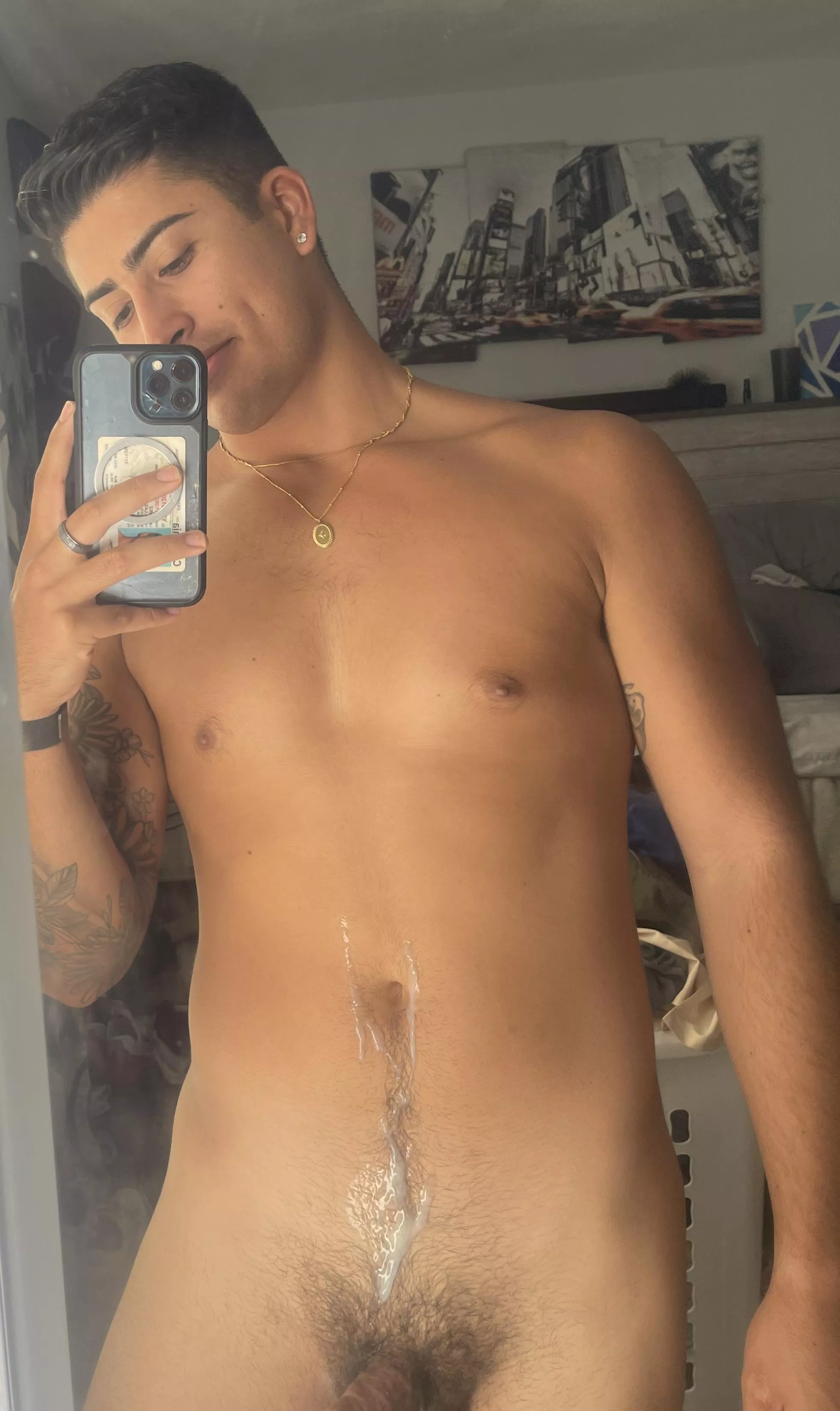 Wanna help me clean up?