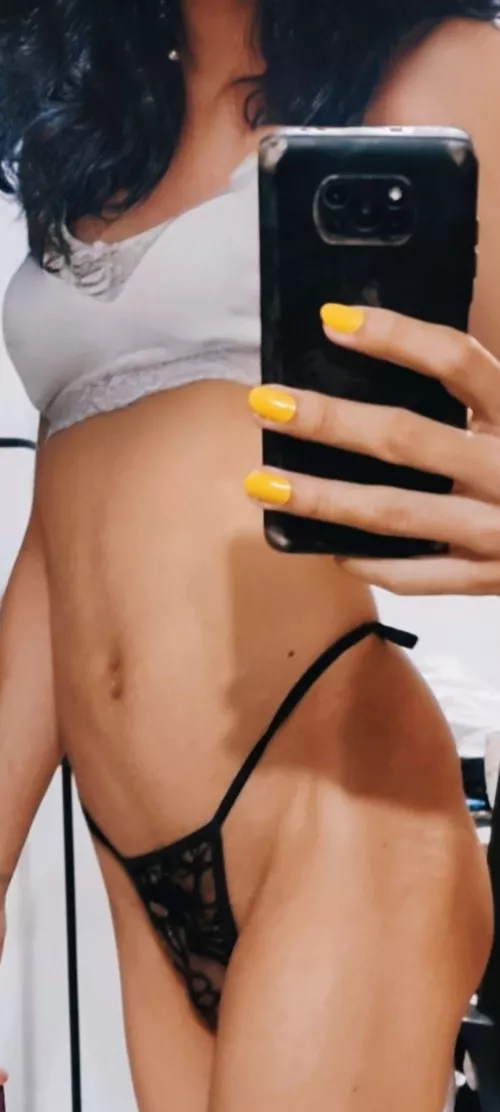 What you think about my panties and bulge?