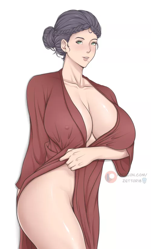 What’s wrong sweetheart? Is mommy’s body too appealing?